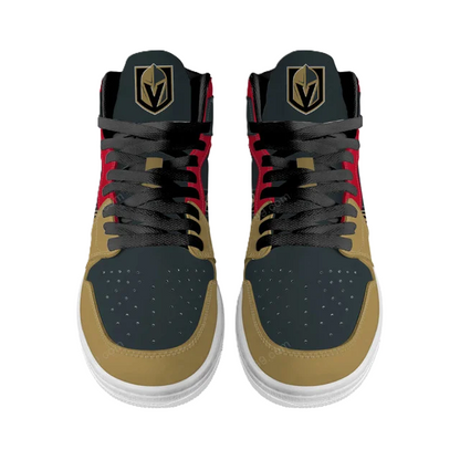 LIMITED EDITION - NEW CUSTOMIZED NHL04 VG KNIGHTS AIR JORDAN SNEAKERS