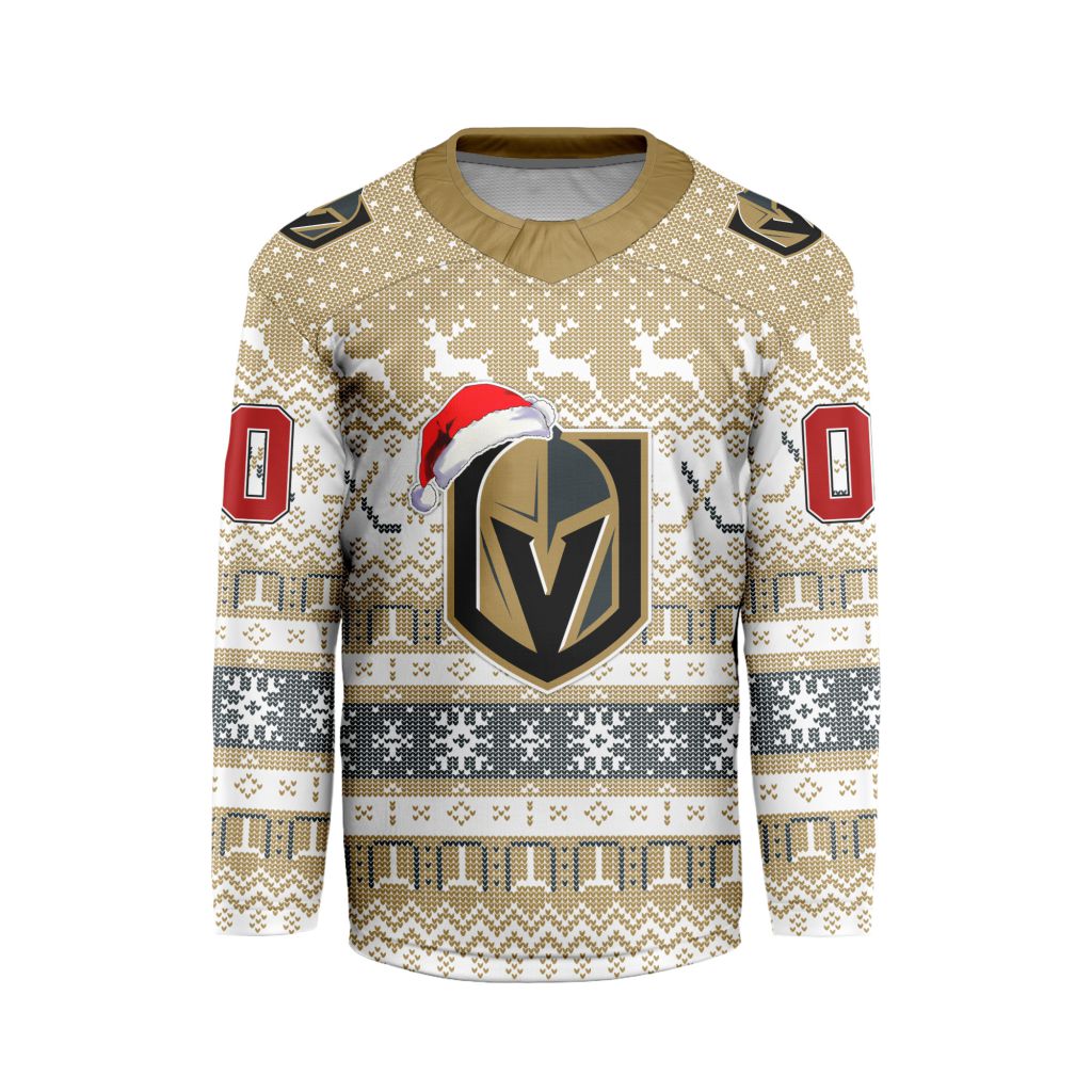 LIMITED EDITION - NEW CUSTOMIZED NHL04 VGK VEGAS GOLDEN KNIGHTS LONG SLEEVED T-SHIRT
