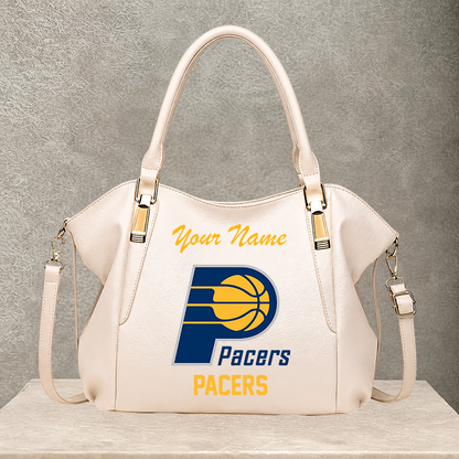LIMITED EDITION - NEW CUSTOMIZED NBA06 IPA INDIANA PACERS SHOULDER HANDBAG