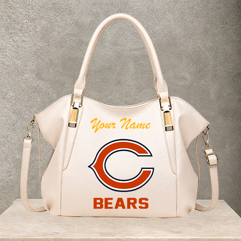 LIMITED EDITION - NEW CUSTOMIZED NFL26 CCB CHICAGO BEARS SHOULDER HANDBAG
