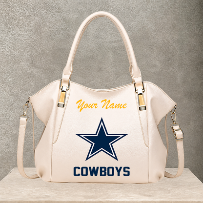 LIMITED EDITION - NEW CUSTOMIZED NFL21 DCB DALLAS COWBOYS SHOULDER HANDBAG