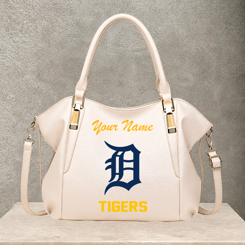 LIMITED EDITION - NEW CUSTOMIZED MLB16 DTS DETROIT TIGERS SHOULDER HANDBAG