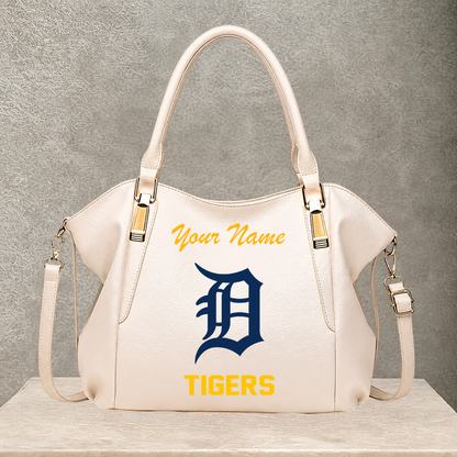 LIMITED EDITION - NEW CUSTOMIZED MLB16 DTS DETROIT TIGERS SHOULDER HANDBAG