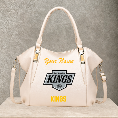 LIMITED EDITION - NEW CUSTOMIZED NHL16 LAK LOS ANGELES KINGS SHOULDER HANDBAG