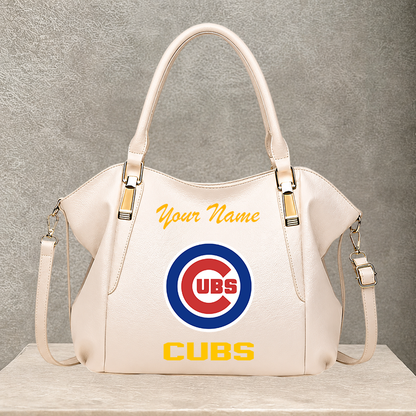 LIMITED EDITION - NEW CUSTOMIZED MLB04 CCS CHICAGO CUBS SHOULDER HANDBAG
