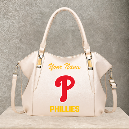 LIMITED EDITION - NEW CUSTOMIZED MLB11 PPS PHILADELPHIA PHILLIES SHOULDER HANDBAG
