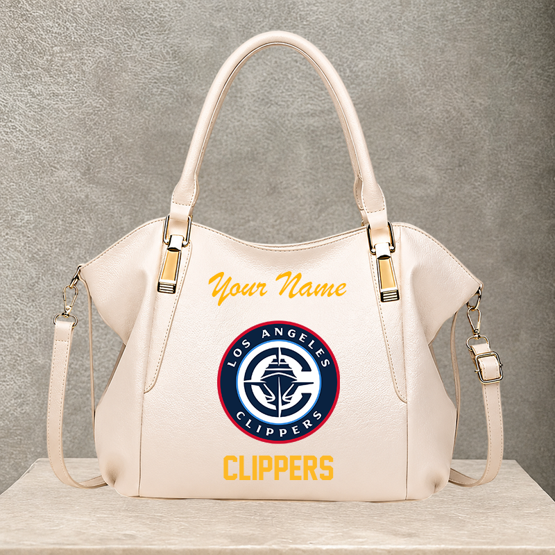 LIMITED EDITION - NEW CUSTOMIZED NBA10 LCL LOS ANGELES CLIPPERS SHOULDER HANDBAG