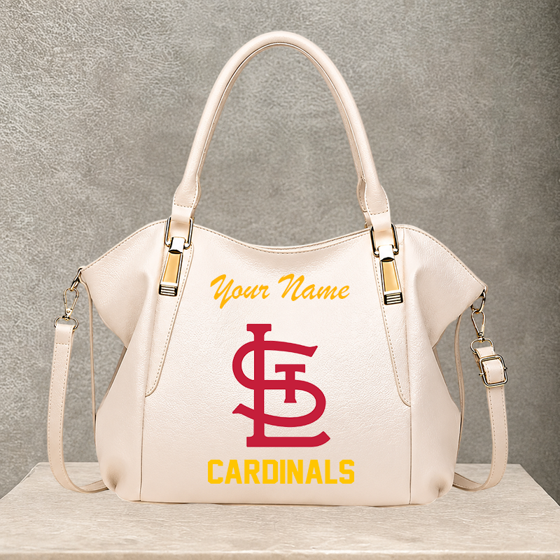 LIMITED EDITION - NEW CUSTOMIZED MLB24 SLC ST. LOUIS CARDINALS SHOULDER HANDBAG