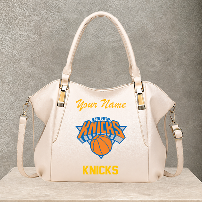 LIMITED EDITION - NEW CUSTOMIZED NBA04 NYK NEW YORK KNICKS SHOULDER HANDBAG