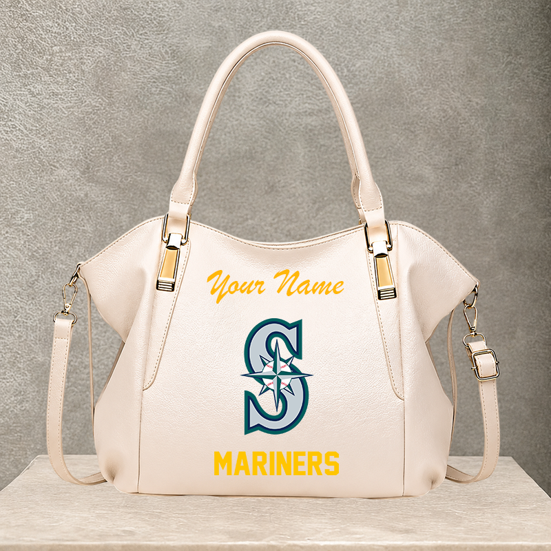 LIMITED EDITION - NEW CUSTOMIZED MLB14 SMS SEATTLE MARINERS SHOULDER HANDBAG