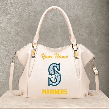 LIMITED EDITION - NEW CUSTOMIZED MLB14 SMS SEATTLE MARINERS SHOULDER HANDBAG