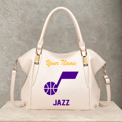 LIMITED EDITION - NEW CUSTOMIZED NBA29 UJZ UTAH JAZZ SHOULDER HANDBAG