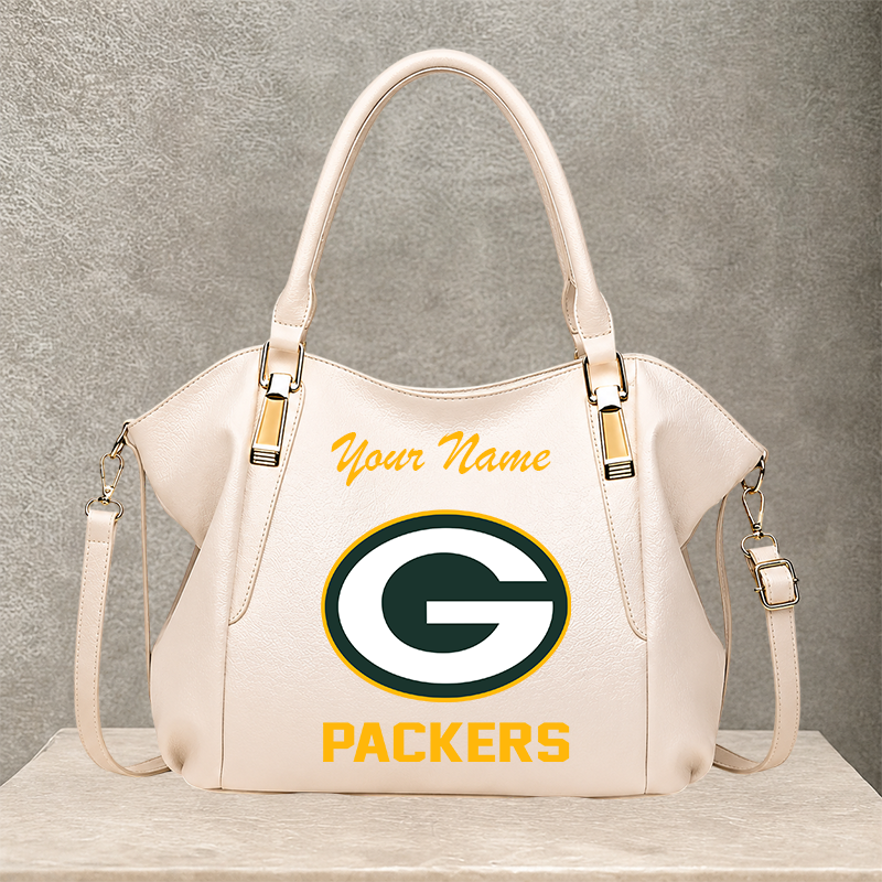 LIMITED EDITION - NEW CUSTOMIZED NFL08 GBP GREEN BAY PACKERS SHOULDER HANDBAG