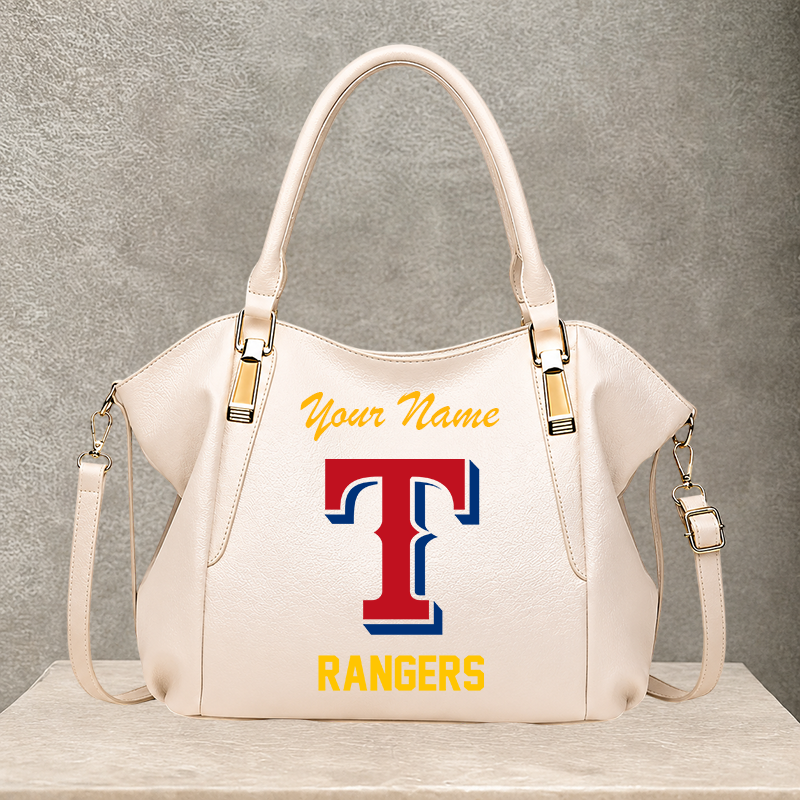 LIMITED EDITION - NEW CUSTOMIZED MLB08 TRS TEXAS RANGERS SHOULDER HANDBAG