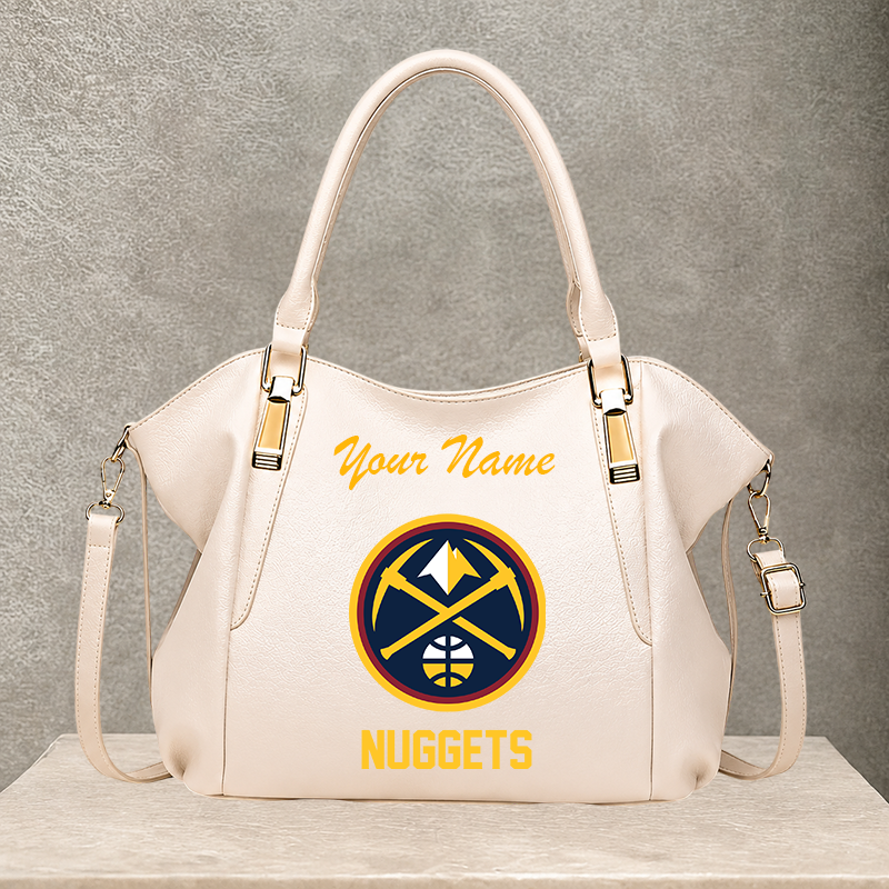 LIMITED EDITION - NEW CUSTOMIZED NBA08 DNU DENVER NUGGETS SHOULDER HANDBAG