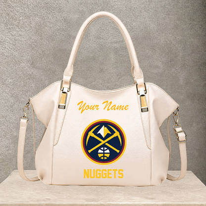 LIMITED EDITION - NEW CUSTOMIZED NBA08 DNU DENVER NUGGETS SHOULDER HANDBAG