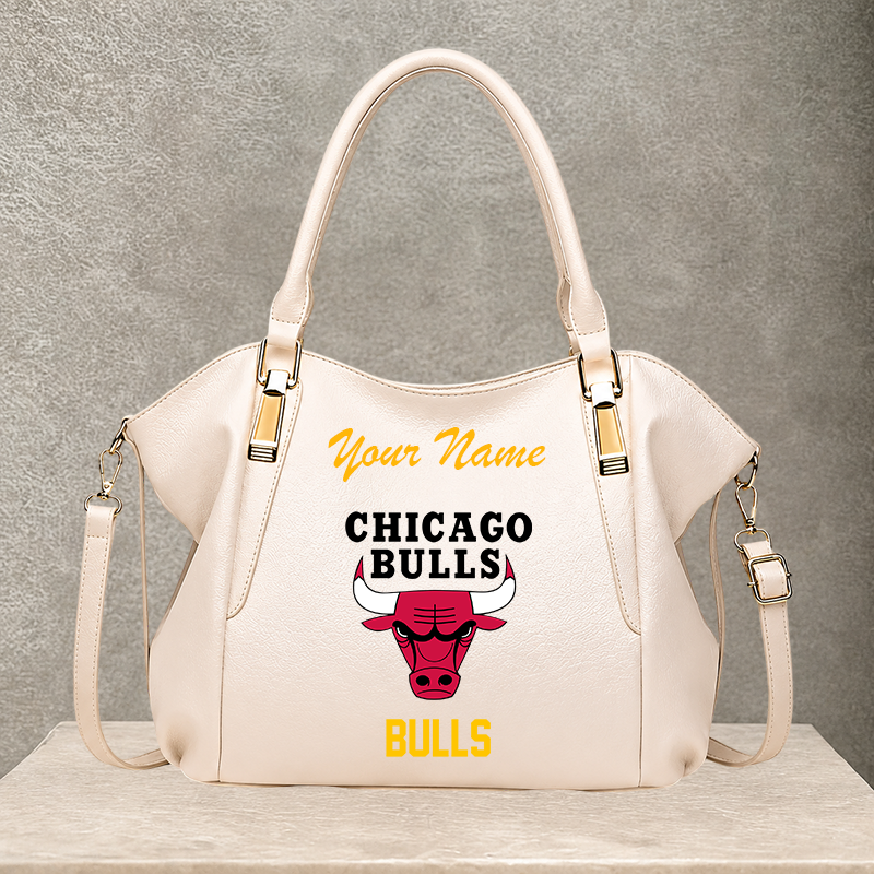 LIMITED EDITION - NEW CUSTOMIZED NBA19 CBU CHICAGO BULLS SHOULDER HANDBAG