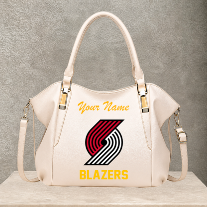 LIMITED EDITION - NEW CUSTOMIZED NBA22 PTB PORTLAND TRAIL BLAZERS SHOULDER HANDBAG