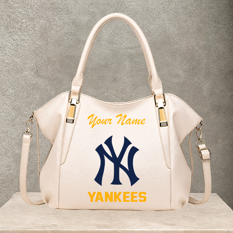LIMITED EDITION - NEW CUSTOMIZED MLB01 NYY NEW YORK YANKEES SHOULDER HANDBAG