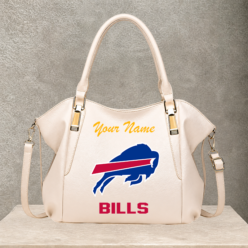 LIMITED EDITION - NEW CUSTOMIZED NFL03 BFB BUFFALO BILLS SHOULDER HANDBAG