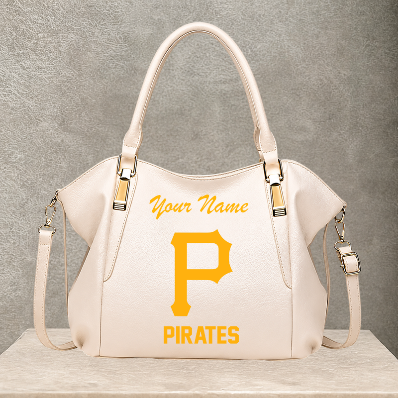 LIMITED EDITION - NEW CUSTOMIZED MLB29 PHP PITTSBURGH PIRATES SHOULDER HANDBAG