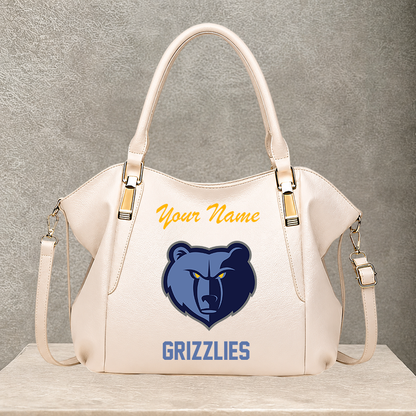 LIMITED EDITION - NEW CUSTOMIZED NBA13 MGR MEMPHIS GRIZZLIES SHOULDER HANDBAG