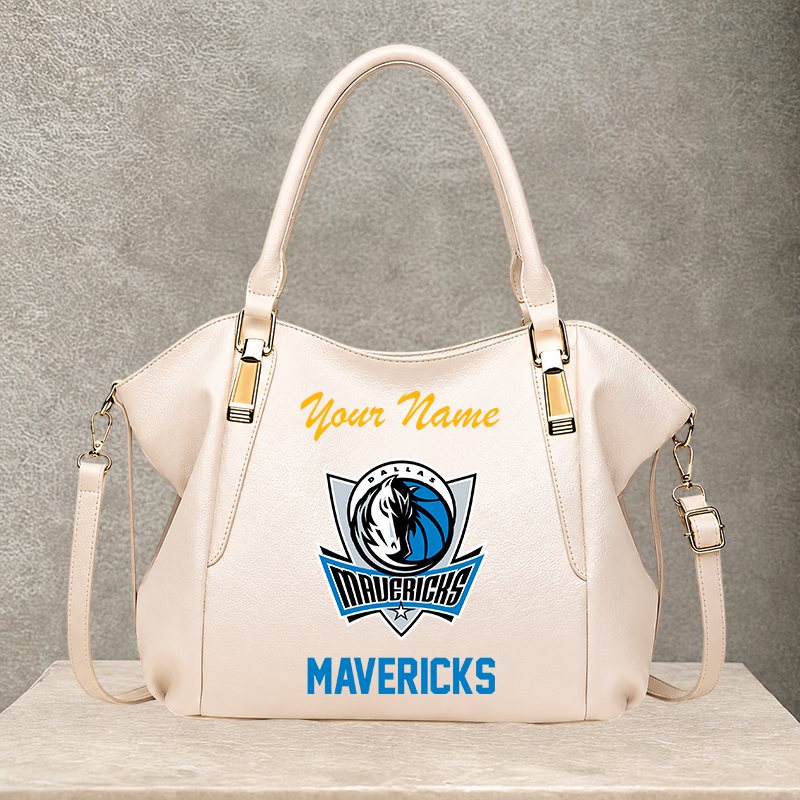 LIMITED EDITION - NEW CUSTOMIZED NBA18 DMA DALLAS MAVERICKS SHOULDER HANDBAG