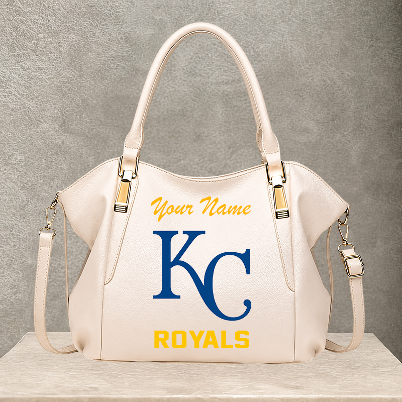 LIMITED EDITION - NEW CUSTOMIZED MLB19 KCR KANSAS CITY ROYALS SHOULDER HANDBAG