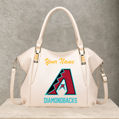 LIMITED EDITION - NEW CUSTOMIZED MLB07 ADS ARIZONA DIAMONDBACKS SHOULDER HANDBAG