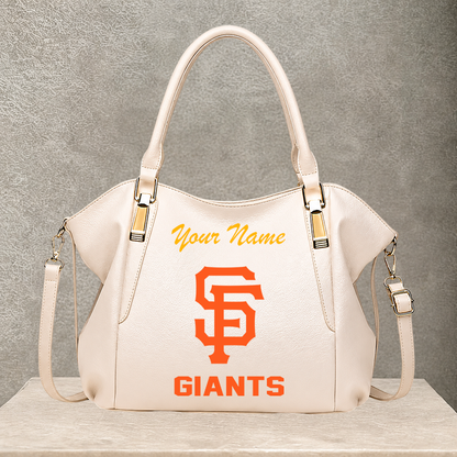 LIMITED EDITION - NEW CUSTOMIZED MLB06 SFG SAN FRANCISCO GIANTS SHOULDER HANDBAG