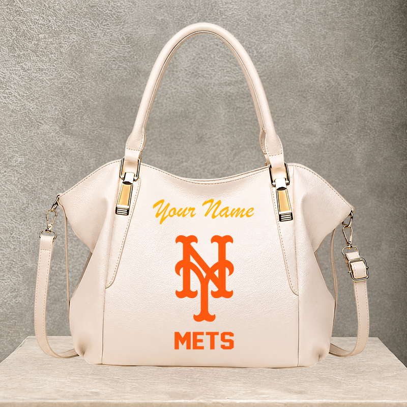 LIMITED EDITION - NEW CUSTOMIZED MLB17 NYM NEW YORK METS SHOULDER HANDBAG