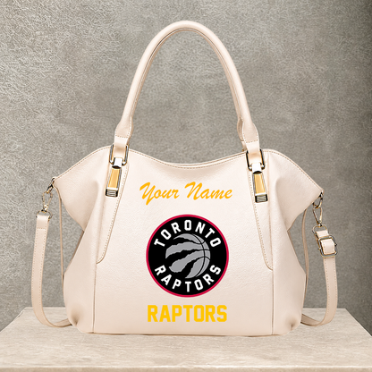 LIMITED EDITION - NEW CUSTOMIZED NBA24 TRA TORONTO RAPTORS SHOULDER HANDBAG