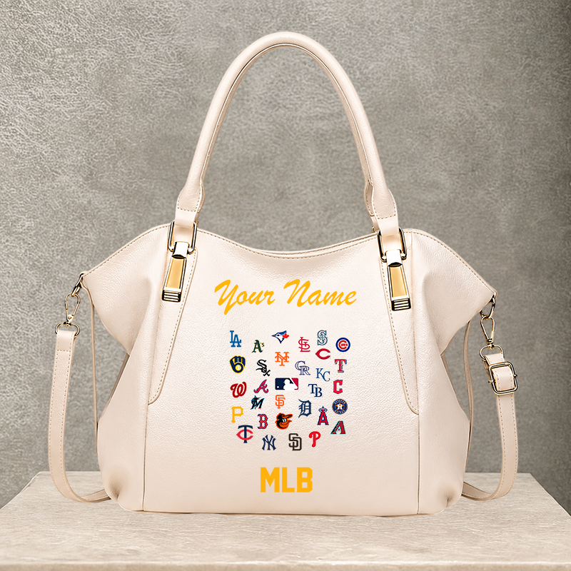 LIMITED EDITION - NEW CUSTOMIZED MLB32 MLB ALL TEAMS SHOULDER HANDBAG