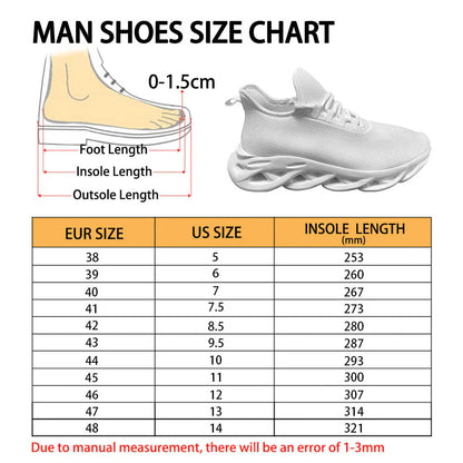 [SPECIAL OFFER] NEW CUSTOMIZED NFL16 CCB CINCINNATI BENGALS UNISEX CLUNKY SNEAKERS