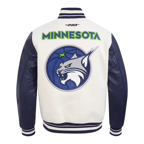 LIMITED EDITION - NEW CUSTOMIZED WNBA09 MNL MN LYNX BASEBALL JACKET, SATIN VARSITY JACKET 04