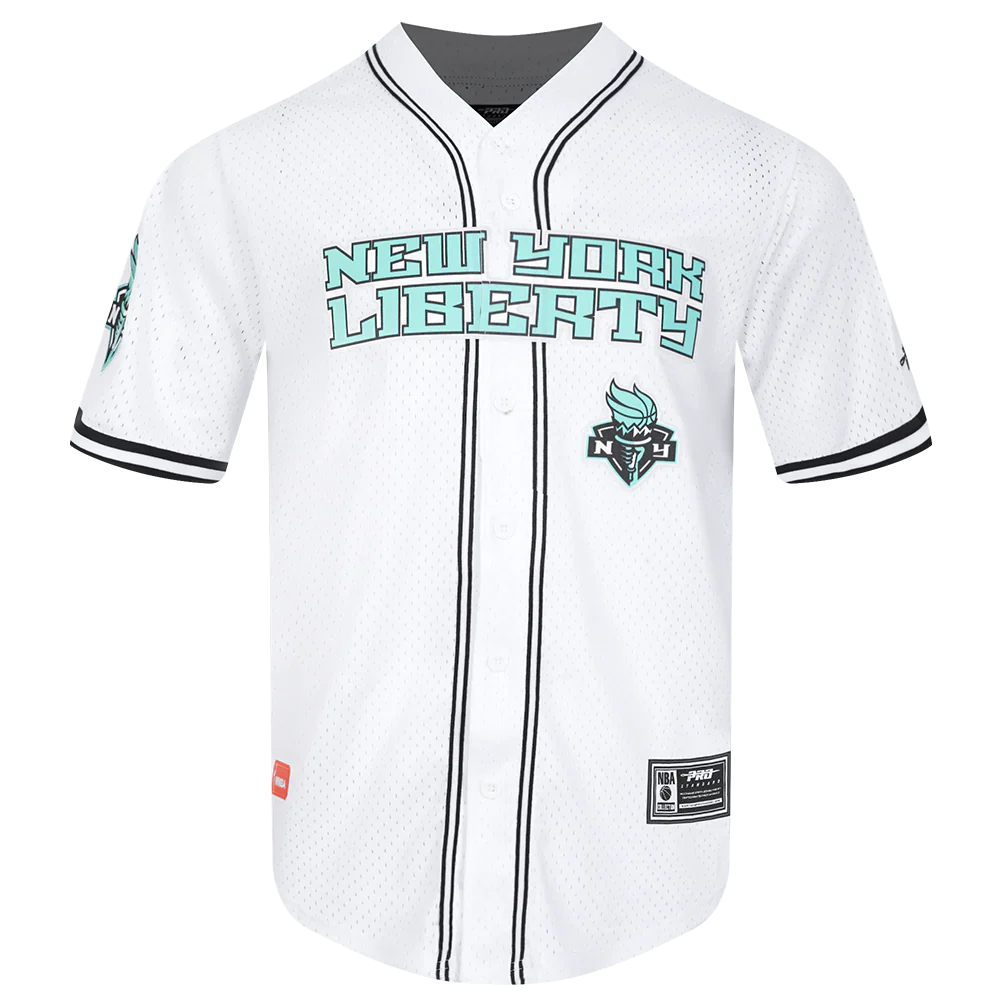 LIMITED EDITION - NEW CUSTOMIZED WNBA10 NYL NY LIBERTY BASEBALL JERSEY 03