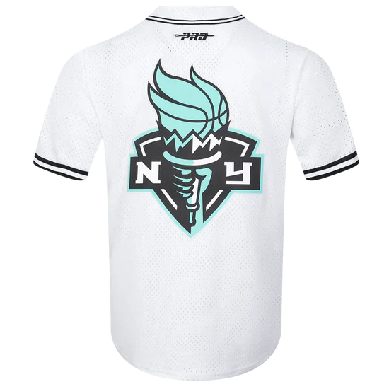 LIMITED EDITION - NEW CUSTOMIZED WNBA10 NYL NY LIBERTY BASEBALL JERSEY 03