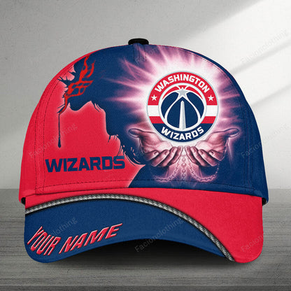 LIMITED EDITION - NEW CUSTOMIZED NBA28 WWI WASHINGTON WIZARDS CLASSIC CAP