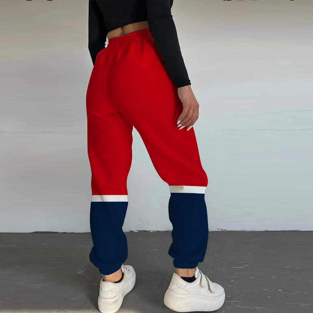 LIMITED EDITION - NEW CUSTOMIZED NHL10 WCP WASHINGTON CAPITALS COMBO HOODIE & LONGPANTS