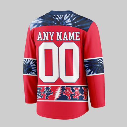 [SUPER SALE] NEW CUSTOMIZED NHL10 WCP WASHINGTON CAPITALS UNISEX HOCKEY JERSEY