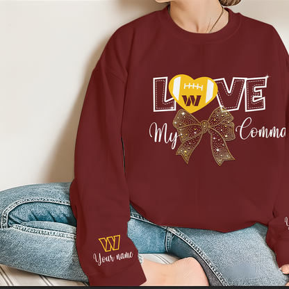 LIMITED EDITION - NEW CUSTOMIZED NFL12 WTC WASHINGTON COMMANDERS UNISEX T-SHIRT, POLO, HOODIE & JACKETS