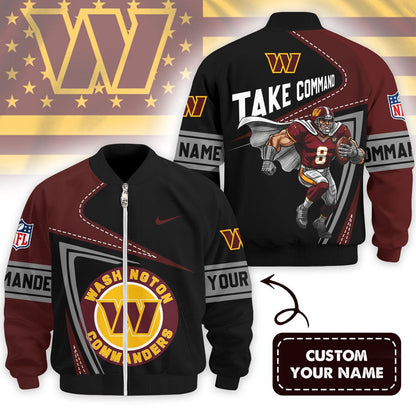 LIMITED EDITION - NEW CUSTOMIZED NFL12 WTC WASHINGTON COMMANDERS UNISEX T-SHIRT, POLO, HOODIE & JACKETS
