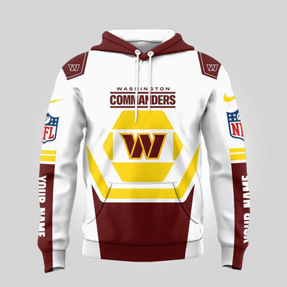 LIMITED EDITION - NEW CUSTOMIZED NFL12 WTC WASHINGTON COMMANDERS UNISEX T-SHIRT, POLO, HOODIE & JACKETS