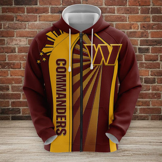 LIMITED EDITION - NEW CUSTOMIZED NFL12 WTC WASHINGTON COMMANDERS UNISEX T-SHIRT, POLO, HOODIE & JACKETS