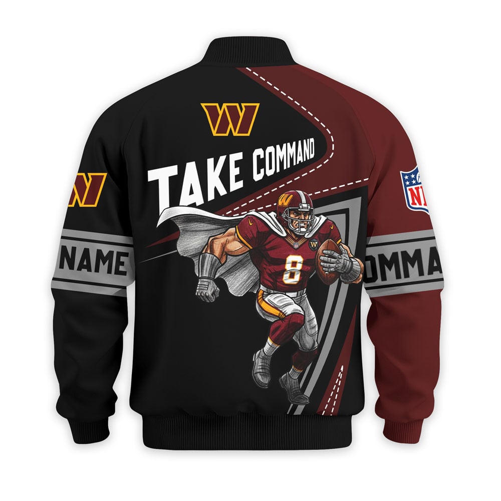 LIMITED EDITION - NEW CUSTOMIZED NFL12 WTC WASHINGTON COMMANDERS UNISEX T-SHIRT, POLO, HOODIE & JACKETS