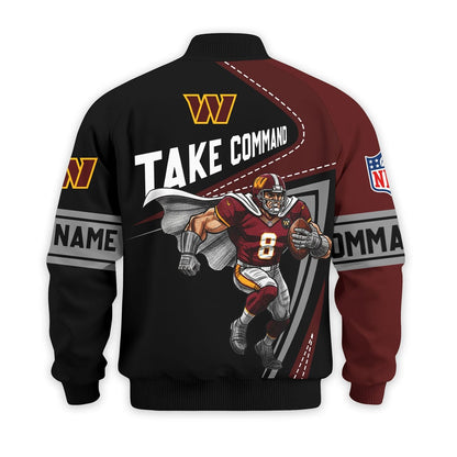 LIMITED EDITION - NEW CUSTOMIZED NFL12 WTC WASHINGTON COMMANDERS UNISEX T-SHIRT, POLO, HOODIE & JACKETS