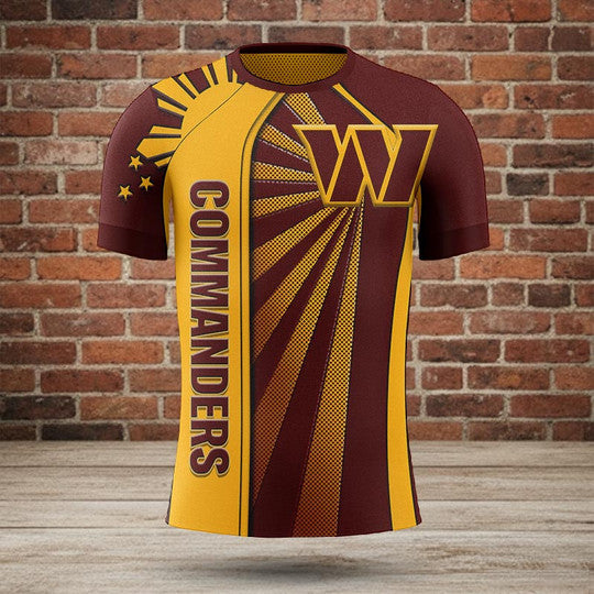 LIMITED EDITION - NEW CUSTOMIZED NFL12 WTC WASHINGTON COMMANDERS UNISEX T-SHIRT, POLO, HOODIE & JACKETS