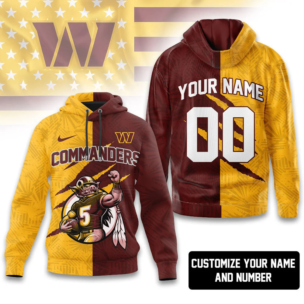 LIMITED EDITION - NEW CUSTOMIZED NFL12 WTC WASHINGTON COMMANDERS T-SHIRT, HOODIE, ZIP HOODIE