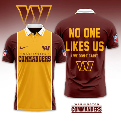 LIMITED EDITION - NEW CUSTOMIZED NFL12 WTC WASHINGTON COMMANDERS UNISEX T-SHIRT, POLO & HOODIE