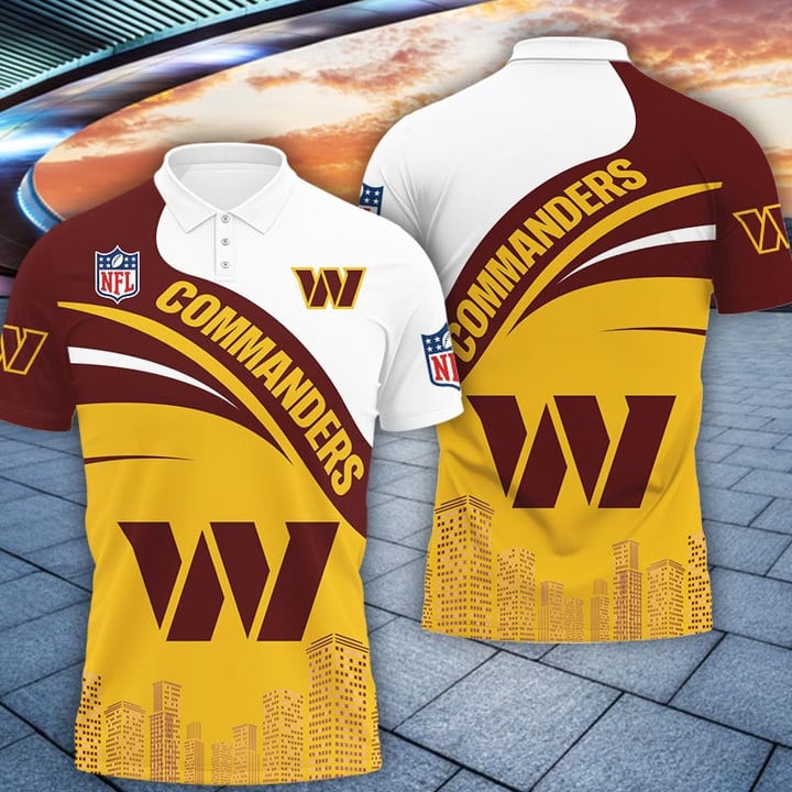 LIMITED EDITION - NEW CUSTOMIZED NFL12 WTC WASHINGTON COMMANDERS UNISEX T-SHIRT, POLO, HOODIE & JACKETS